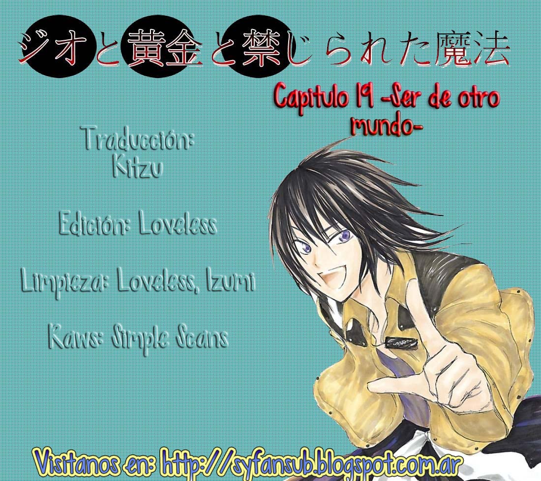 Jio to Ougon to Kinjirareta Mahou-Chapter 19